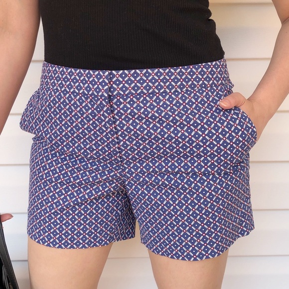 Brooks Brothers Pants - Brooks Brothers Factory Blue Red & White Shorts